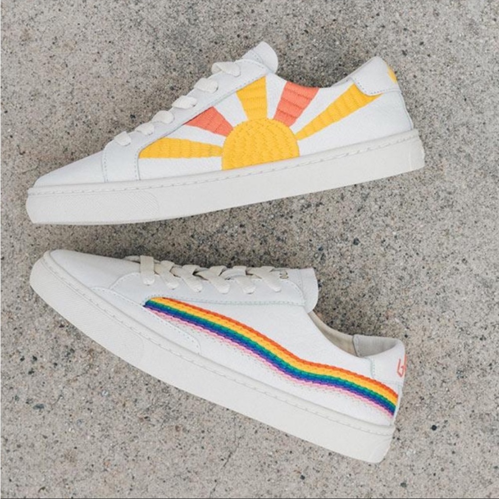 Soludos Rainbow Wave Sneaker